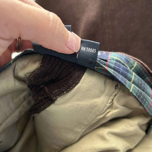 Faconnable Mens Corduroy Pants 38/33 Brown 100% Cotton Designer Professional - Picture 7 of 11